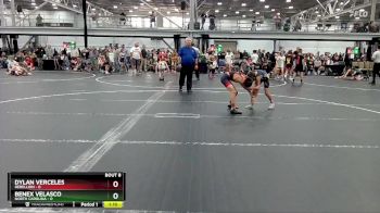 72 lbs Round 3 (6 Team) - Benex Velasco, North Carolina vs Dylan Verceles, Rebellion