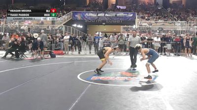 132 1A Champ. Round 1 - Tiago Passos, Bishop Verot vs Keagan Mesina, Mater Lakes Academy