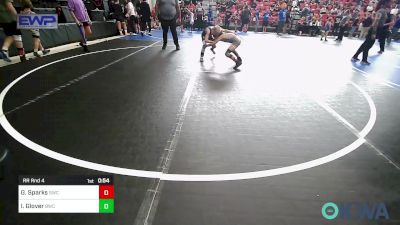 70 lbs Rr Rnd 4 - Gavin Sparks, Salina Wrestling Club vs Isaac Glover, Brushy Wrestling Club