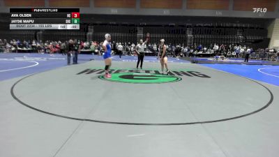 190 lbs Round Of 16 - Kira Hart, Grantsville vs Alexandra Molina, Douglas
