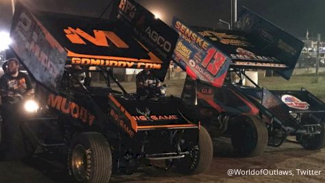 World of Outlaws Sprints; FVP Outlaws at Cedar Lake Night 2