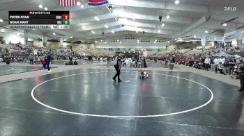120 lbs Quarterfinals (8 Team) - Noah Hart, Nolensville High School vs Peter Ryan, Dobyns Bennett High School