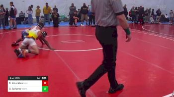 125 lbs Semifinal - Brendon Knuckles, New Kensington vs Drew Scherer, Boiling Springs