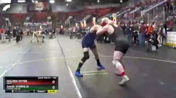 170 lbs Quarterfinal - Holden Otter, NBWC vs David Dorris Iii, Center Line WC