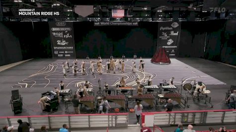 Mountain Ridge HS "Herriman UT" at 2025 WGI Percussion/Winds World Championships