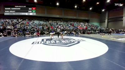120 lbs Cons. Round 2 - Daniel Agredano, Reed vs Kael Sisley, Battle Mountain