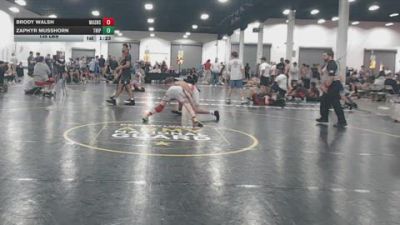 135 lbs Rr Rnd 4 - Brody Walsh, Mat Assassins Platinum - BHSE vs Zaphyr Musshorn, Triple T Elite - BHSE