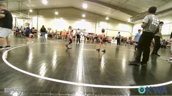 52 lbs Rr Rnd 3 - Coby Lynch, Sallisaw Takedown Club vs Violet Jones, Honey Badgers Wrestling Club