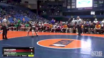 138 lbs Quarterfinals (8 Team) - Sergio Lemley, Chicago (Mt. Carmel) vs Tyler Guerra, St. Charles (East)