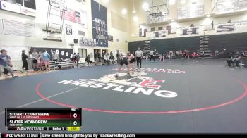 144 lbs Champ. Round 1 - Slater McAndrew, Hermiston vs Stuart Courchaine, West Valley (Spokane)