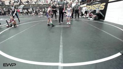 58 lbs 3rd Place - Hayden Gregory, Tulsa Blue T Panthers vs Creed Long, Chickasha Youth Wrestling