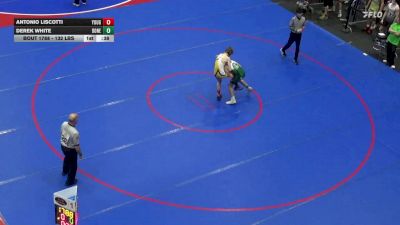 132 lbs Consi Of 8 #2 - Antonio Liscotti, Yough vs Derek White, Donegal