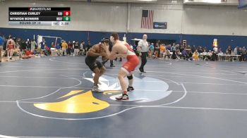 197 lbs Round Of 16 - Christian Curley, Bridgewater vs Wynton Bowers, Wesleyan