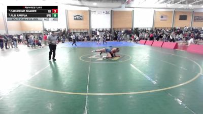 235 lbs Consi Of 4 - Catherine Sharpe, Tolman vs Alei Fautua, North Providence