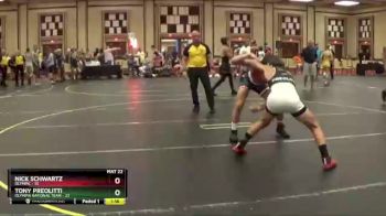 125 lbs Finals (8 Team) - Tony Preolitti, Olympia National Team vs Nick Schwartz, Olympic