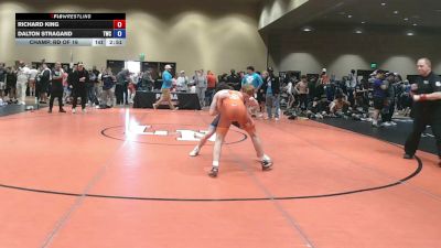 132 lbs Champ. Rd Of 16 - Richard King vs Dalton Stragand, Tiger Wrestling Club