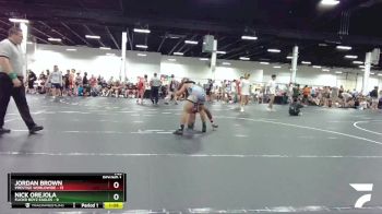 145 lbs Round 1 (6 Team) - Jordan Brown, Prestige Worldwide vs Nick Orejola, Flickr Boyz Eagles