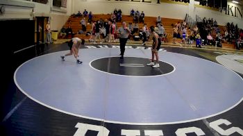 127 lbs Round 1 - Simeon Pitts, Valley vs Michael Ruane, Franklin Regional