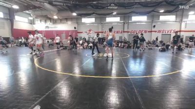 129 lbs Round 4 (12 Team) - Cole Lograno, Prime Gold vs Justin Quiros, Dark Horse