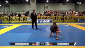 Ethan Brock Genest vs Aleksandr Karbanovich 2025 American National IBJJF Jiu-Jitsu Open Championship