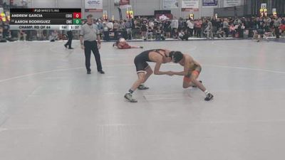 113 lbs Champ. Rd Of 64 - Aaron Rodriguez, Cardinal Wrestling Club vs Andrew Garcia, Esperanza HS