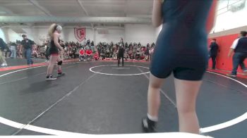 135 lbs Champ. Round 2 - Paetyn Staheli, Bear River vs Serenity Martinez, Antonito