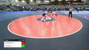 175 lbs Semifinal - Khale McDonnell, Genesis vs Easton Kemper, Burns Oregon