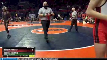2 lbs Champ. Round 1 - Payton Ramsey, Crystal Lake (Central) vs Keevin Osborne, Harvey (Thornton)