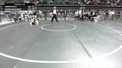 95 lbs Consi Of 4 - Joseph Scala, Bergenfield vs Damon Markowski, Olympic