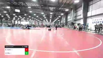 132 lbs Consi Of 8 #1 - Holden Huhn, OH vs Ian Fritz, NC