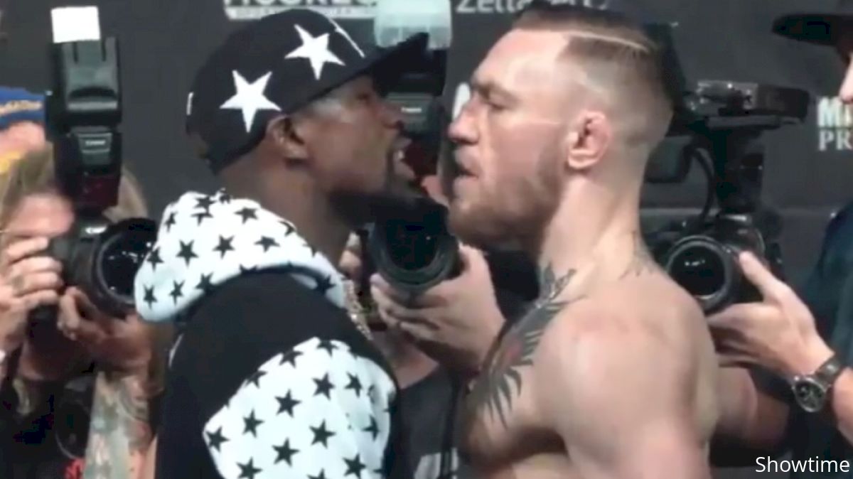 Conor McGregor Whiffs, Floyd Mayweather Takes Lackluster Third Tour Stop