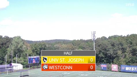 Replay: St. Joseph (CT) vs WestConn | Aug 31 @ 1 PM