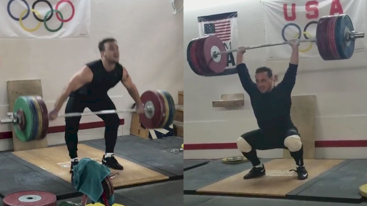 Ilya Ilyin Snatches 170kg, Clean & Squat Jerks 215kg In Training