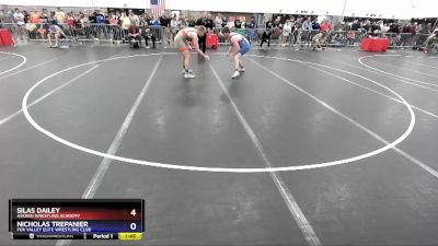 190 lbs Champ. Round 2 - Silas Dailey, Askren Wrestling Academy vs Nicholas Trepanier, Fox Valley Elite Wrestling Club