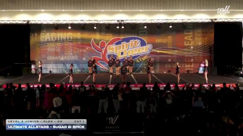 Ultimate Allstars - Sugar & Spice [2025 L4 Junior - Flex - D2 Day 1] 2025 Spirit Cheer Dance Grand Nationals & Cheer Nationals