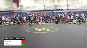 116 lbs Champ. Round 1 - Rj Taylor, Perry Meridian WC vs Quinten Schoeff, Avon Wrestling Club