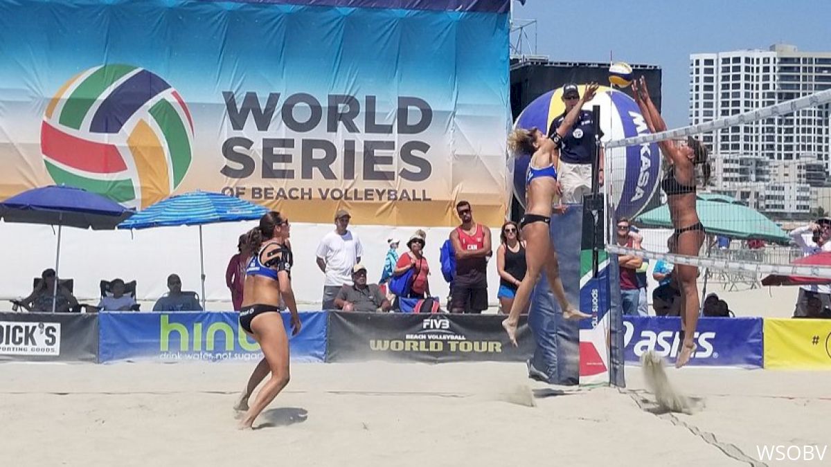 Final Four Women's Teams Determined At World Series Of Beach Volleyball