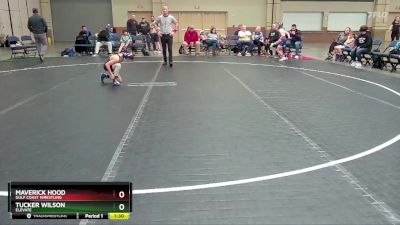 68 lbs Cons. Semi - Maverick Hood, Gulf Coast Wrestling vs Tucker Wilson, Elevate