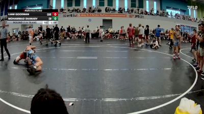 110 lbs Round 2 (4 Team) - Liam Goodman, Caveman vs Mohammad Diamaev, Creeks Wrestling
