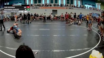 110 lbs Round 2 (4 Team) - Liam Goodman, Caveman vs Mohammad Diamaev, Creeks Wrestling