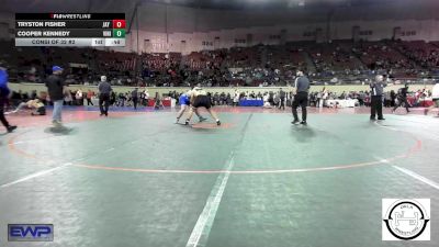 200 lbs Consi Of 32 #2 - Tryston Fisher, Jay Junior High vs Cooper Kennedy, Vinita