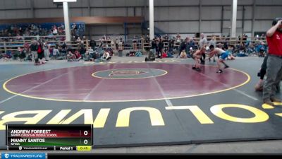 100 lbs Cons. Round 2 - Manny Santos, Nyssa vs Andrew Forrest, Nampa Christian Middle School