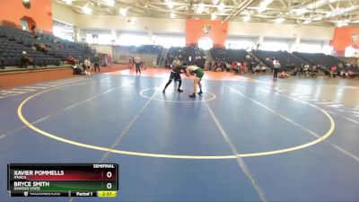 184 lbs Semifinal - Bryce Smith, Oswego State vs Xavier Pommells, Ithaca