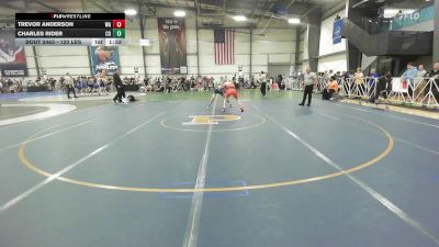 120 lbs Round Of 64 - Trevor Anderson, WA vs Charles Rider, CO