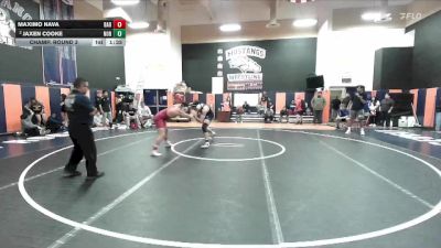 175 lbs Champ. Round 3 - Maximo Nava, Barstow vs Jaxen Cooke, Norco