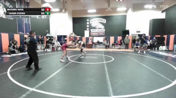 175 lbs Champ. Round 3 - Maximo Nava, Barstow vs Jaxen Cooke, Norco