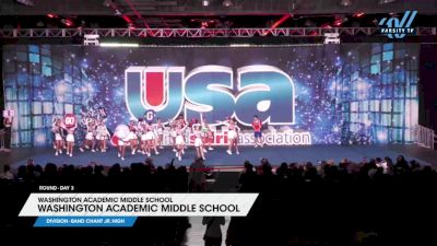 Washington Academic Middle School - Washington Academic Middle School [2025 Band Chant Jr. High Day 3] 2025 USA Spirit Natl's/Collegiate Champs/Jr. Natl's