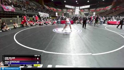 136 lbs Cross Bracket (8 Team) - Joe Najar, SCVWA vs Max Gonzalez, CVWA