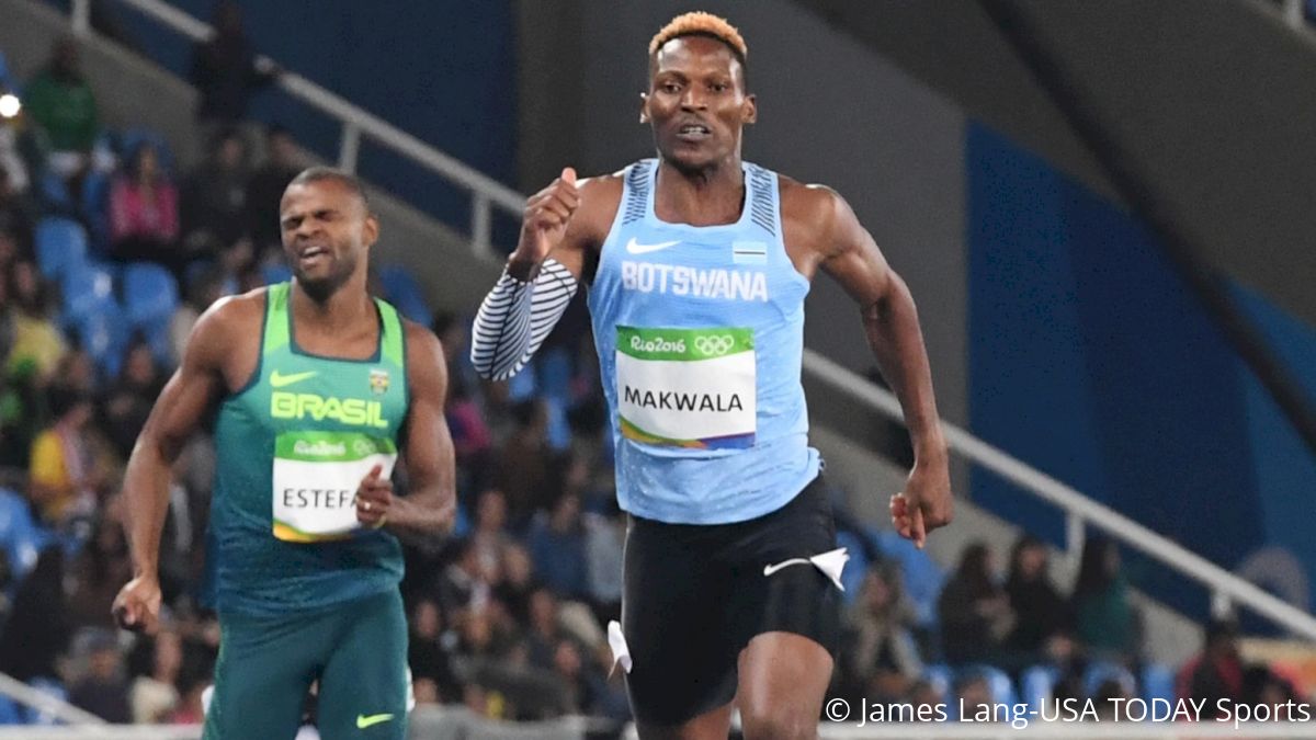 Isaac Makwala Runs Unreal 400m/200m Double In Sub-44, Sub-20