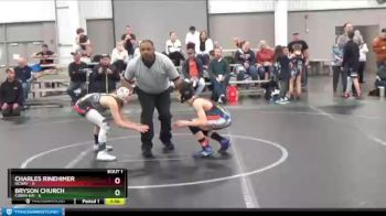 76 lbs Finals (2 Team) - Bryson Church, Cobra Kai vs Charles Rinehimer, NCWAY
